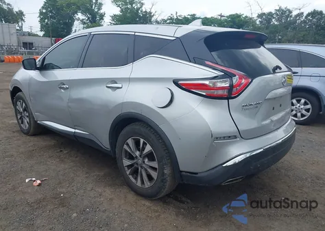 2017 Nissan Murano S z USA, uszkodzony, nr VIN 5N1AZ2MGXHN124879